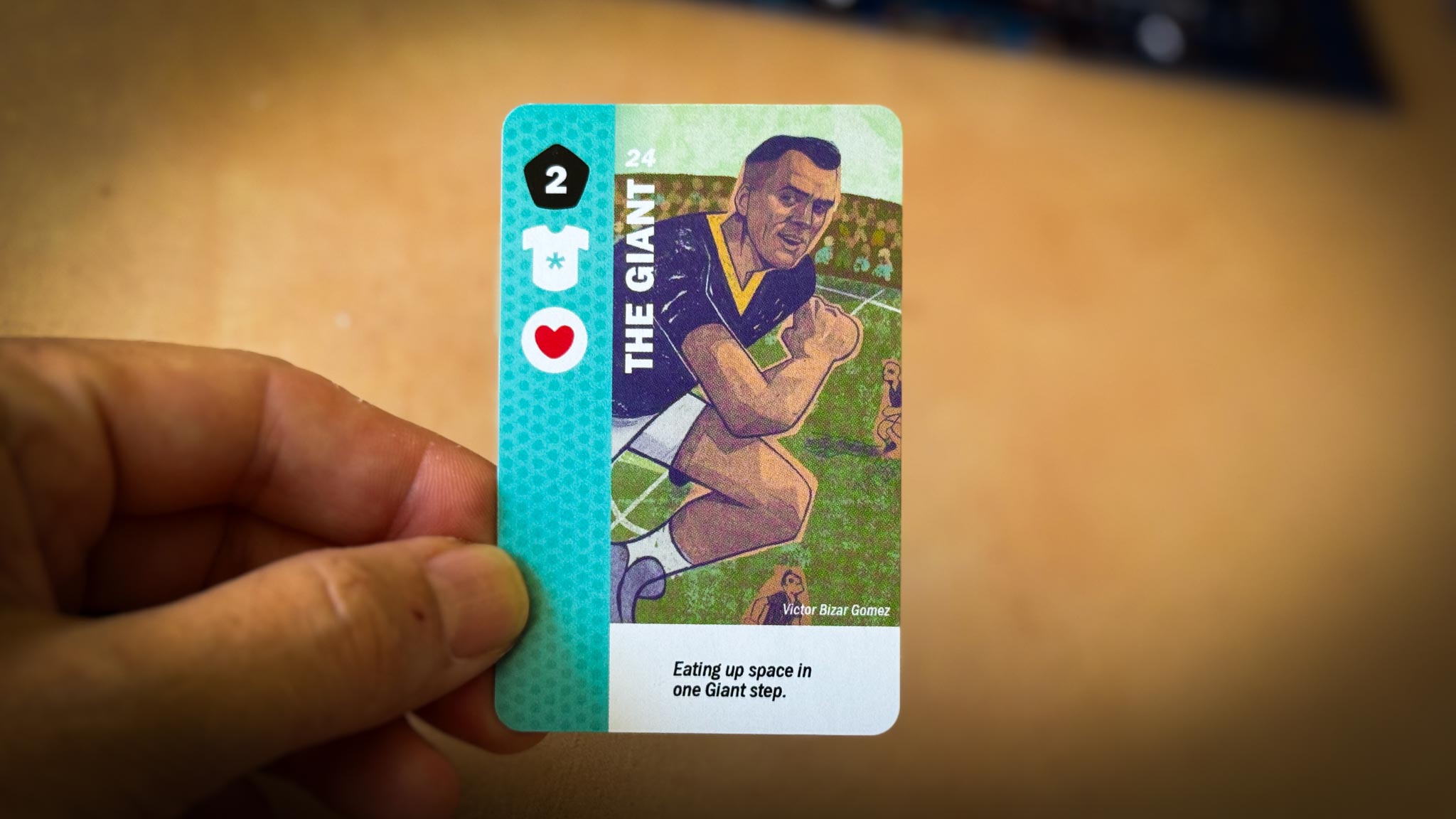 Best Eleven 2025 board game components showing soccer player cards, manager boards, and formation layouts for strategic tableau building gameplay