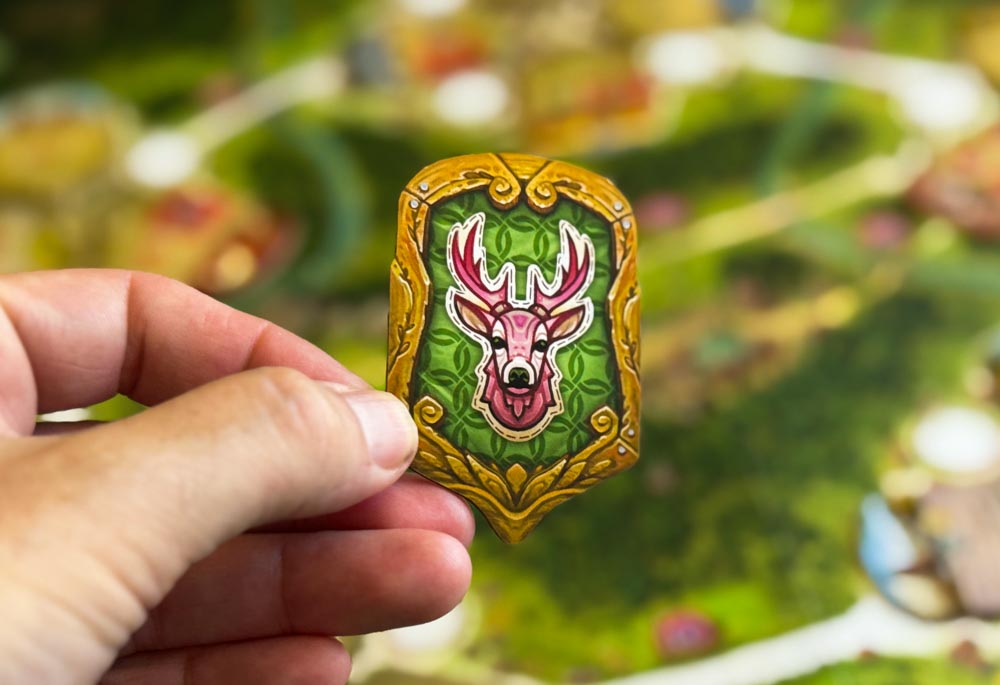 Rumian board game component the Wolf