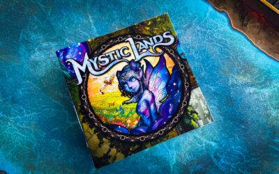 Mystic Lands Review: Card Crafting, Push Your Luck & Beautiful Art | The Game Bard