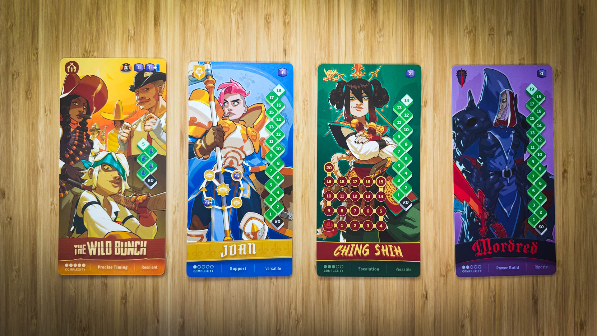 Tag Team board game review featuring asymmetric fighters and strategic deck building mechanics