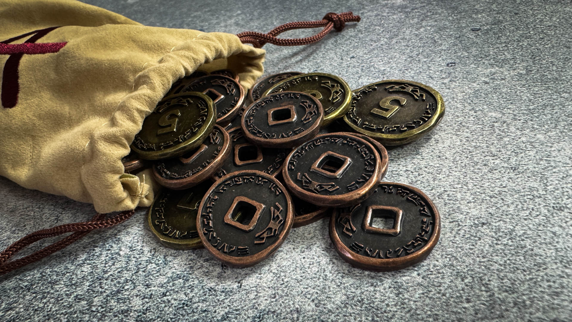 Slay the Spire Board Game Coins