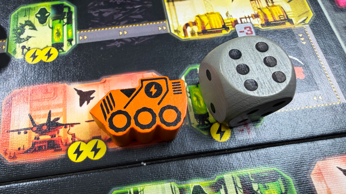 #9 — Under Falling Skies Under Falling Skies solo board game components and box Czech Games Edition